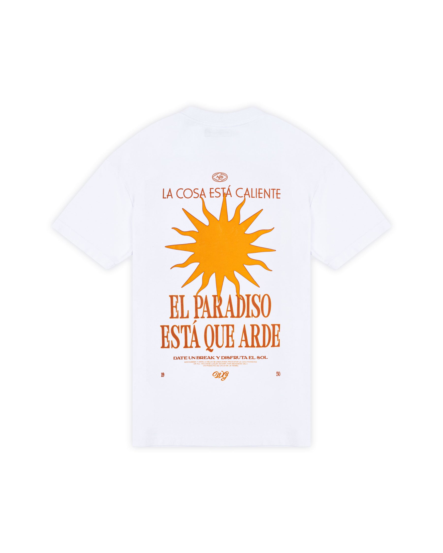 CAMISETA CASA PARADISO BLANCO