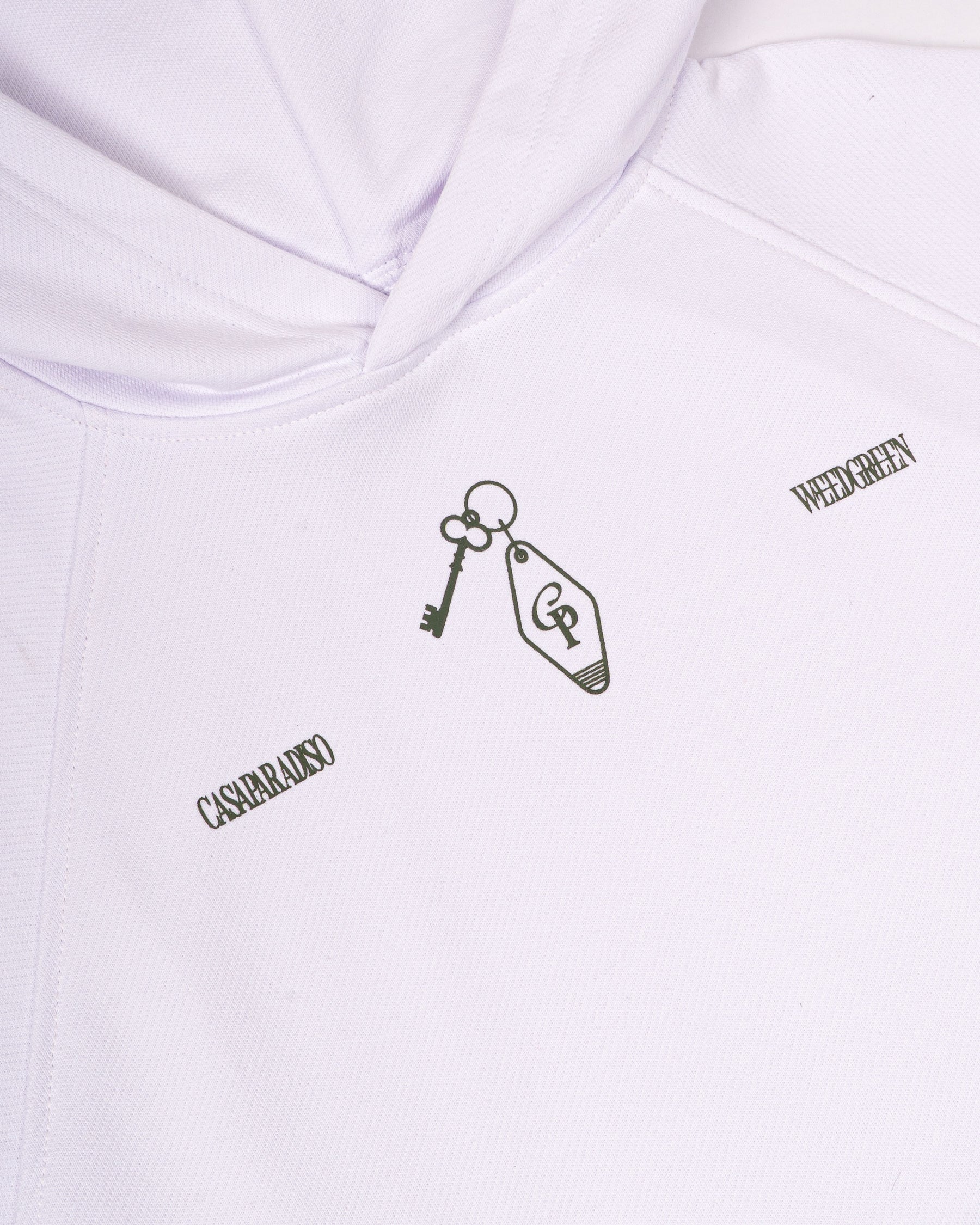 HOODIE PARADISO BLANCO