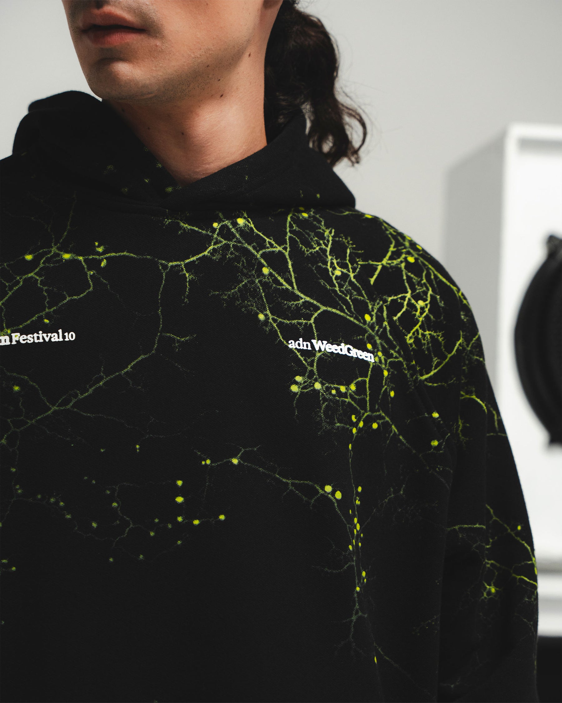 HOODIE MICELIO ART NEGRO
