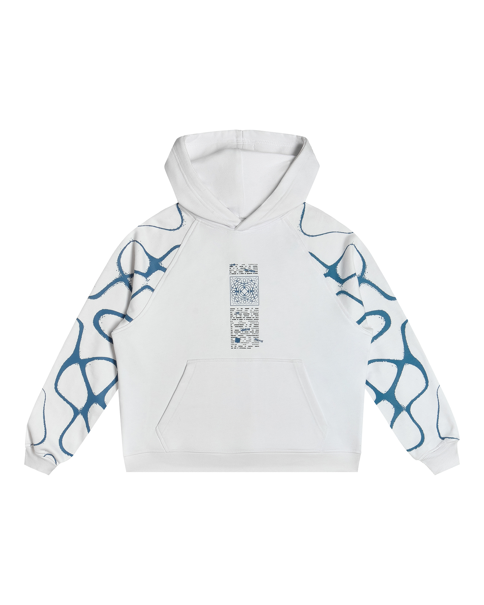 HOODIE ART VISIBLE BLANCO