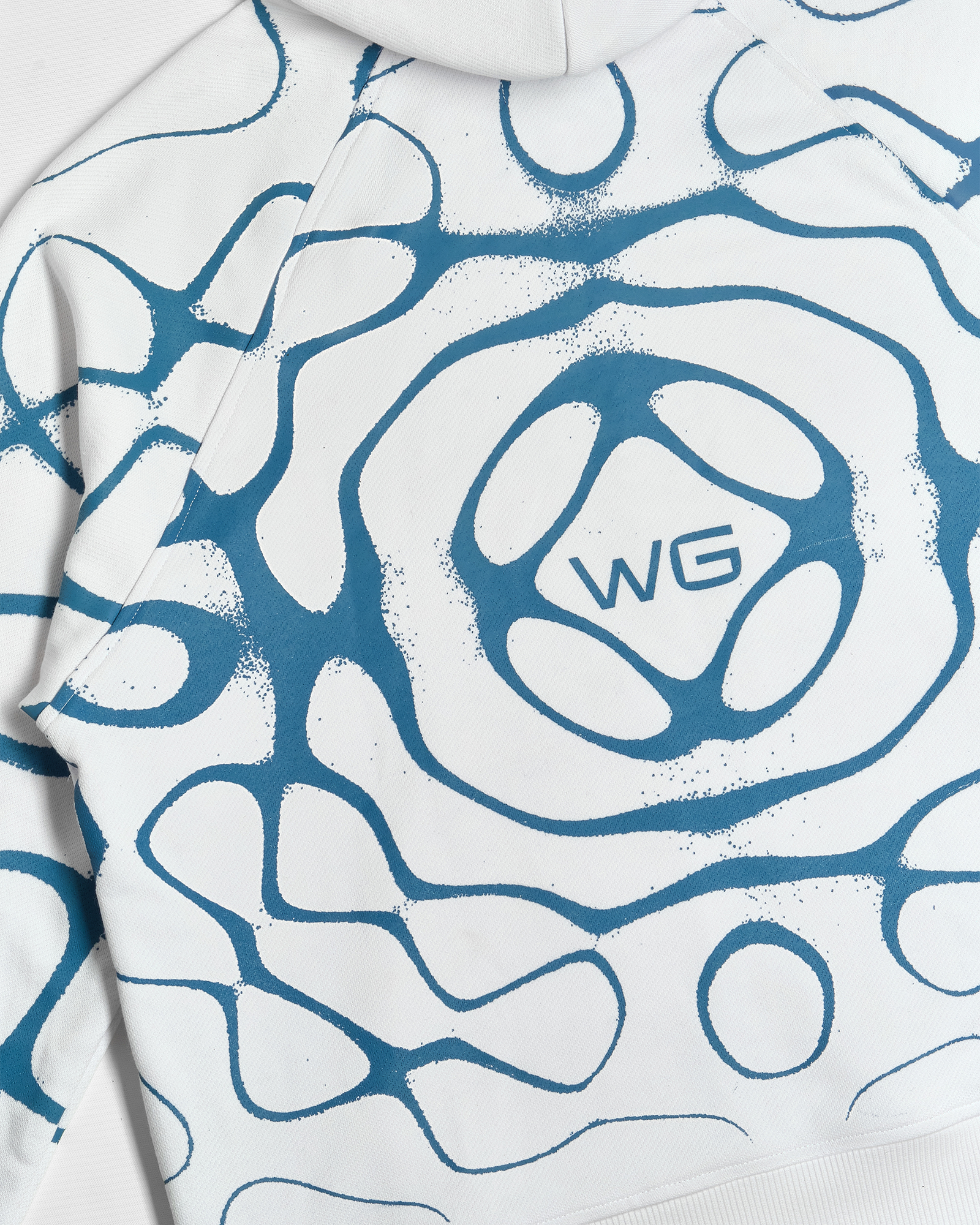HOODIE ART VISIBLE BLANCO