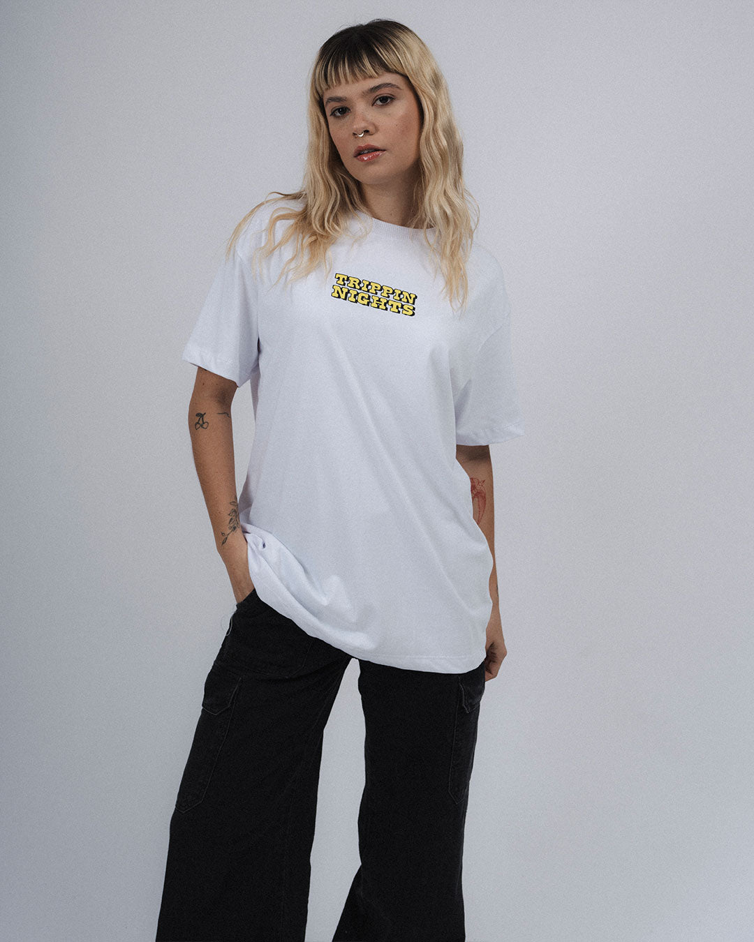 CAMISETA PURR NOCTURNE BLANCO