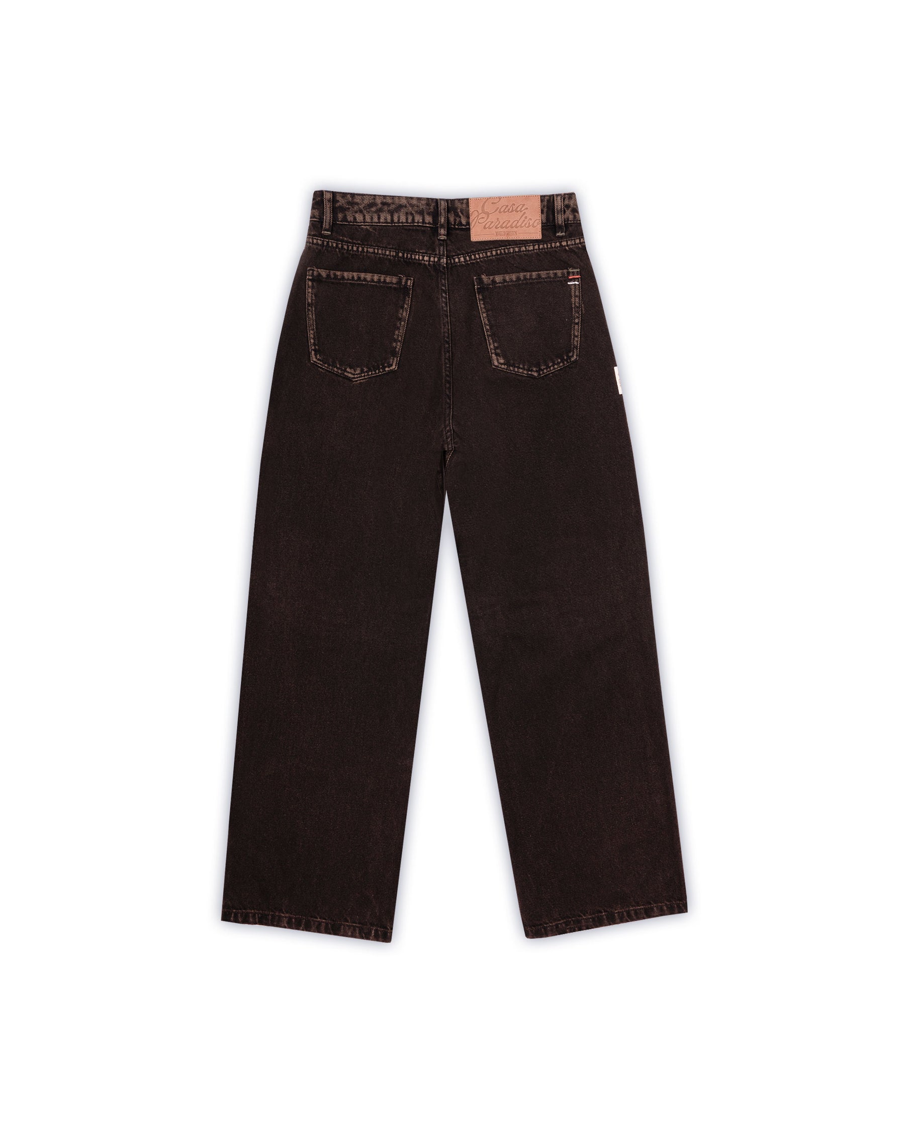 JEAN CARGO MUJER WEEDGREEN CAFÉ OSCURO