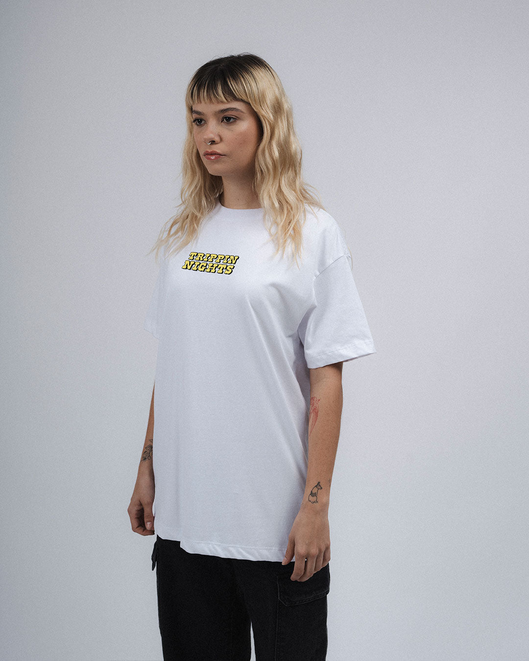 CAMISETA PURR NOCTURNE BLANCO