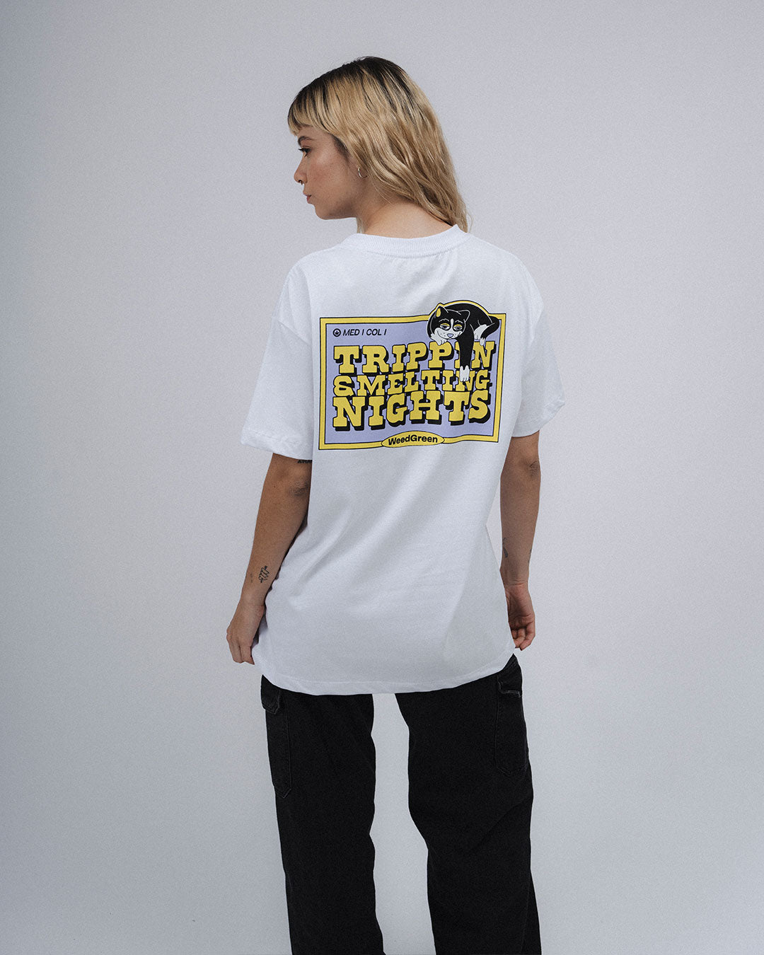 CAMISETA PURR NOCTURNE BLANCO