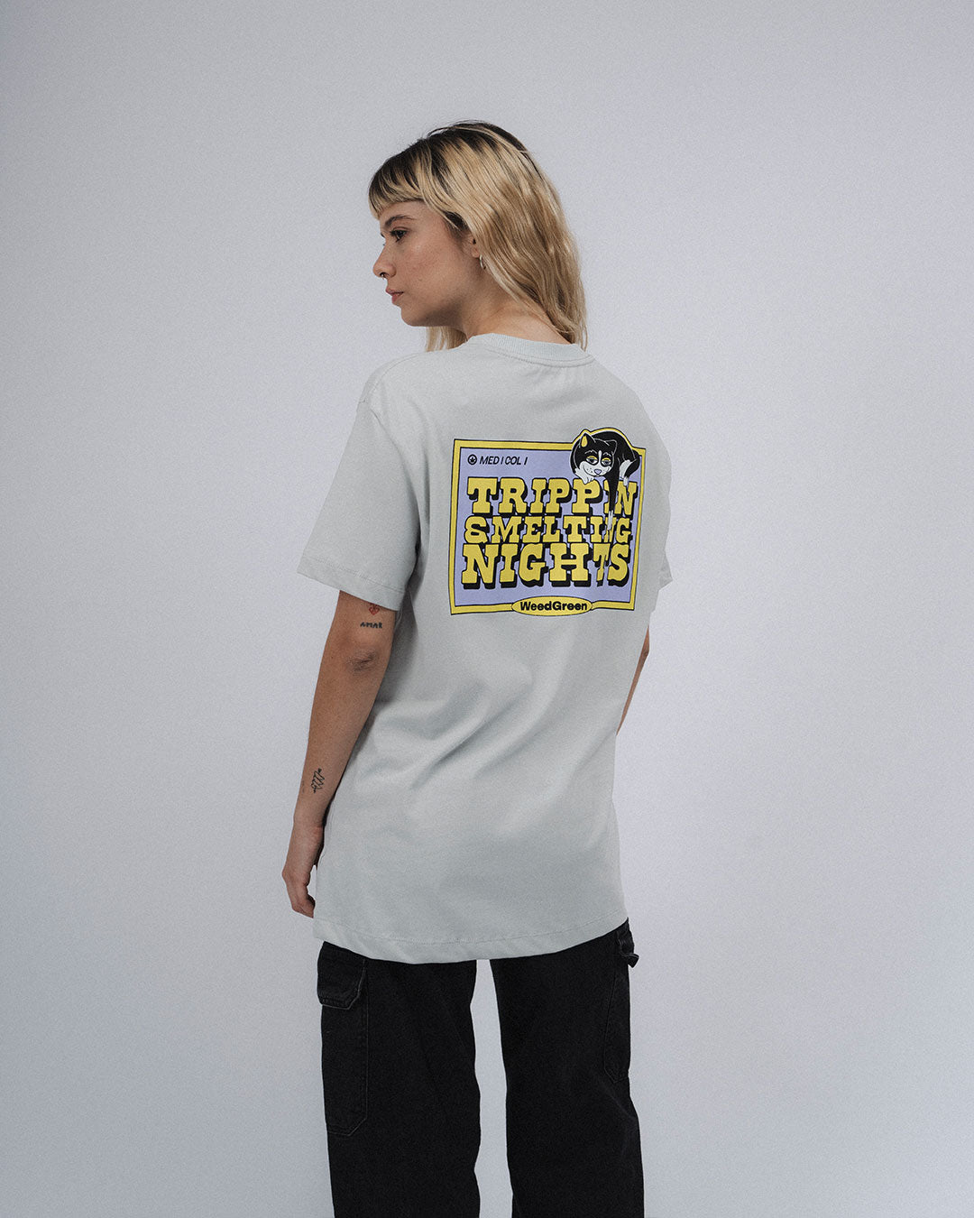CAMISETA PURR NOCTURNE GRIS