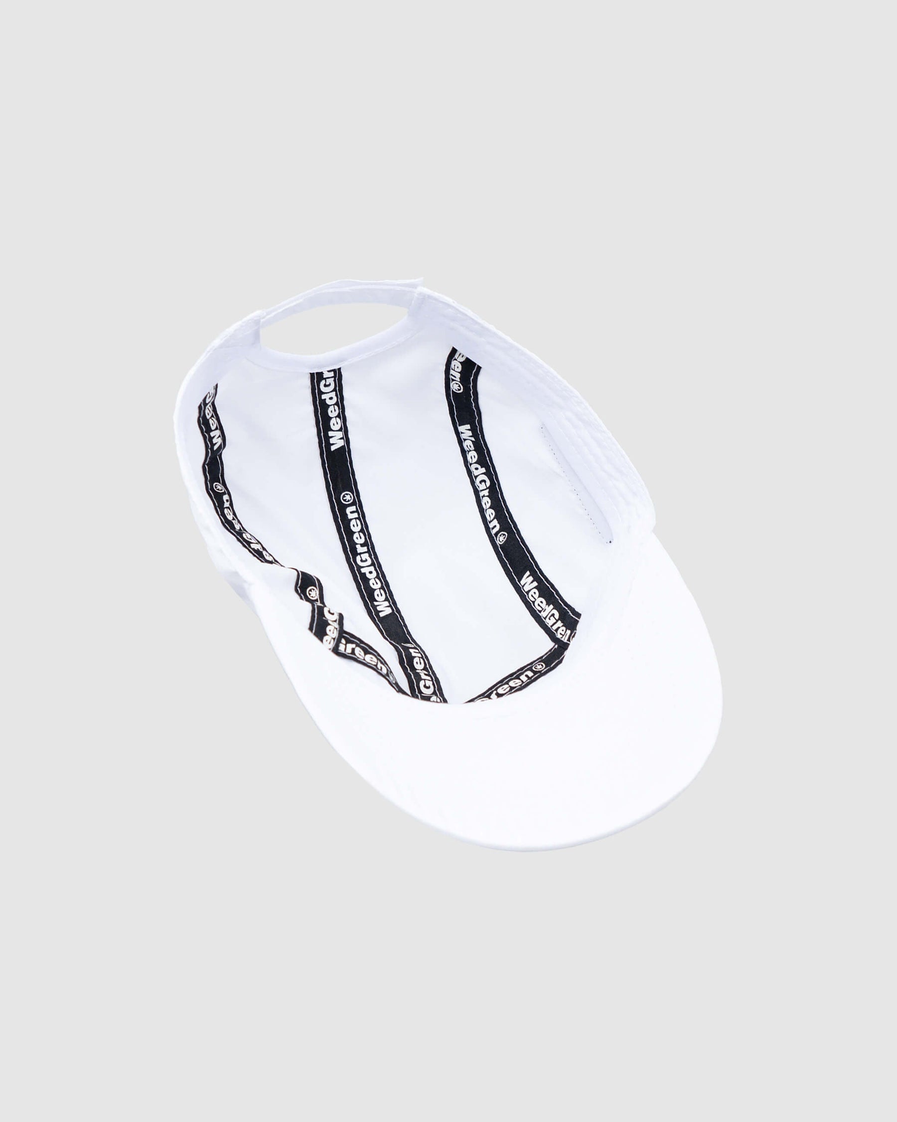 Gorra 5 paneles logo blanco