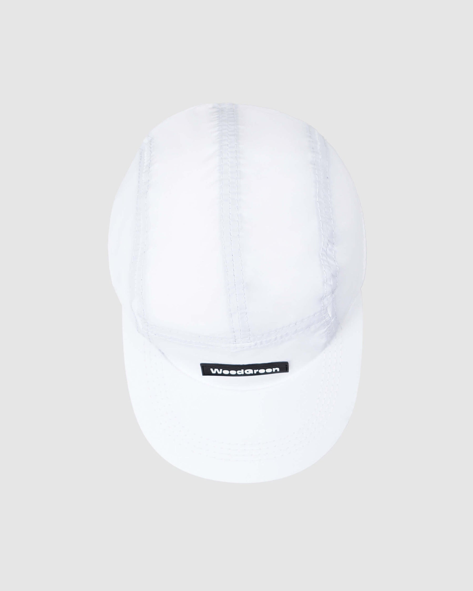 Gorra 5 paneles logo blanco