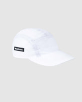 Gorra 5 paneles lateral blanco