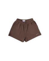SHORT RECTO COMFY CAFÉ OSCURO