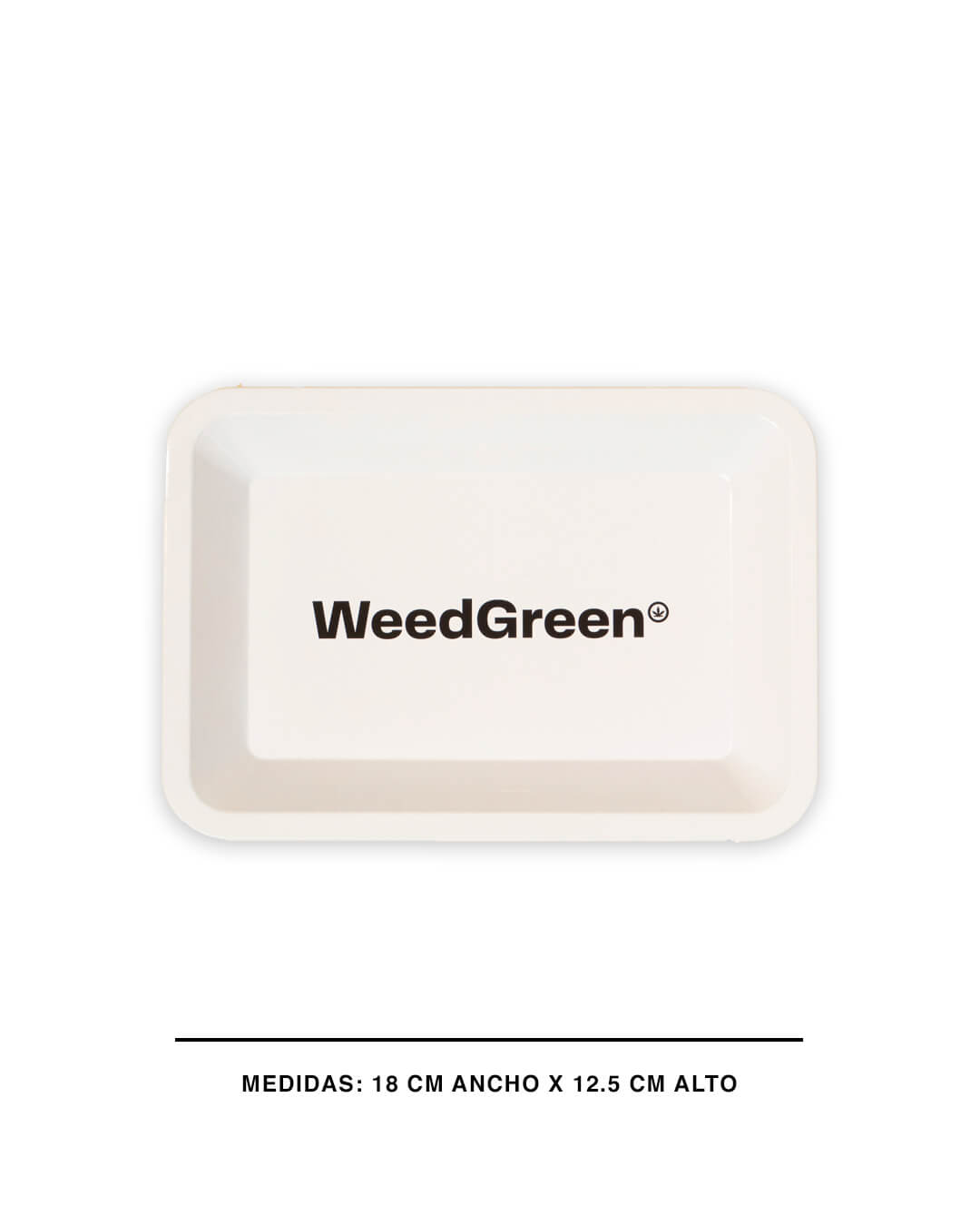 BANDEJA WEEDGREEN BLANCO GRANDE