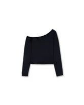 LOONGSLEEVE ASIMETRICO WEEDGREEN NEGRO