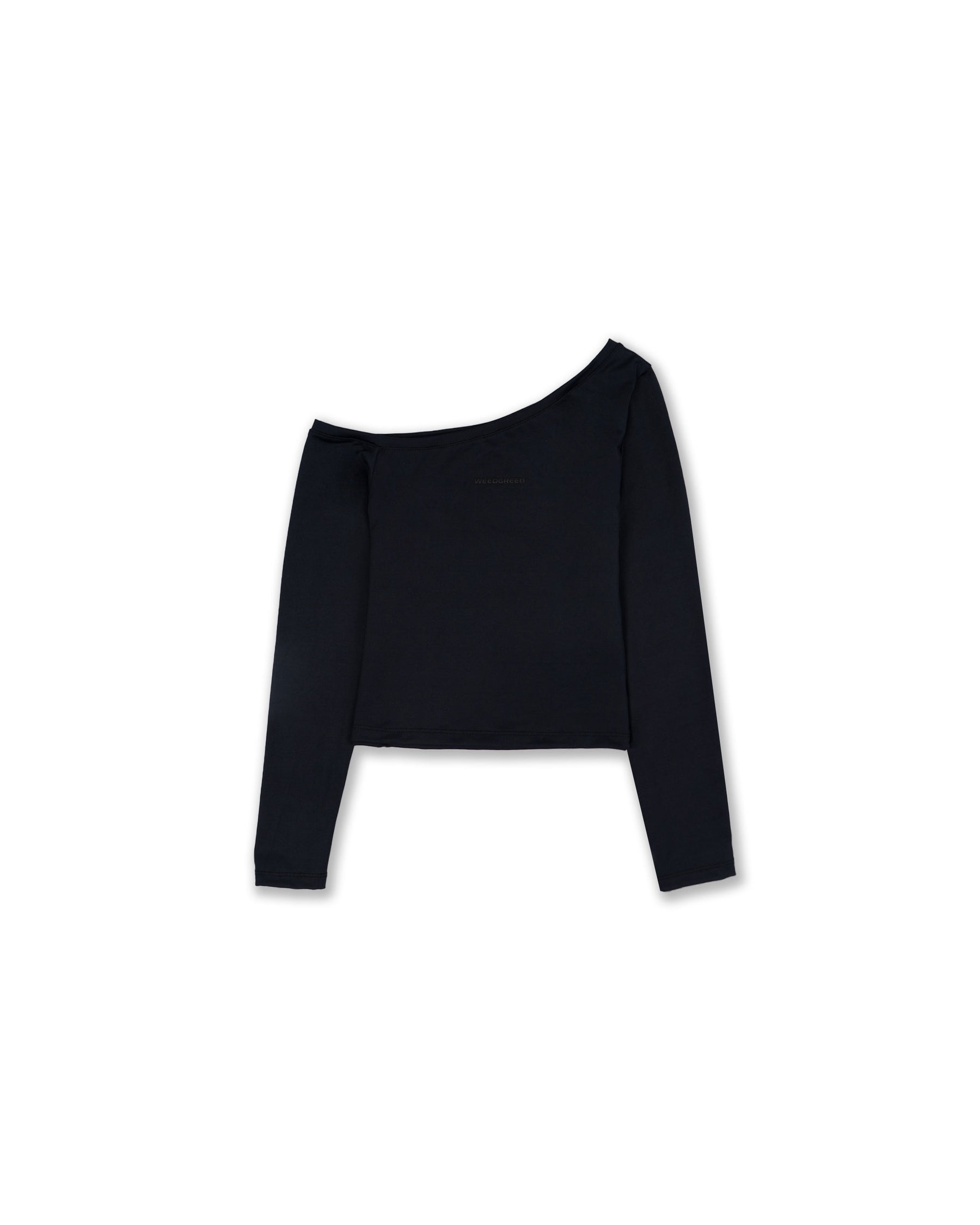 LOONGSLEEVE ASIMETRICO WEEDGREEN NEGRO