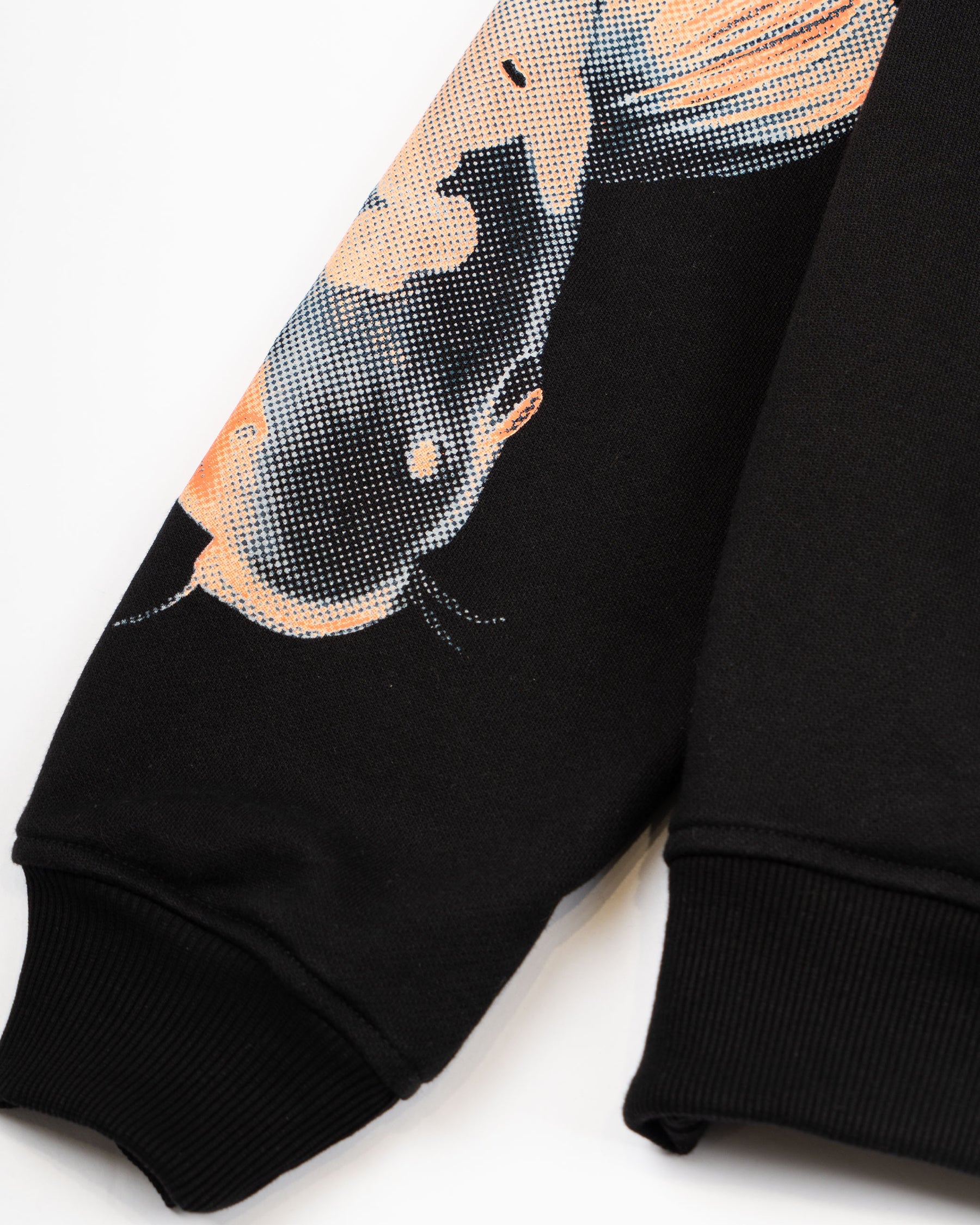 HOODIE KOI ART NEGRO