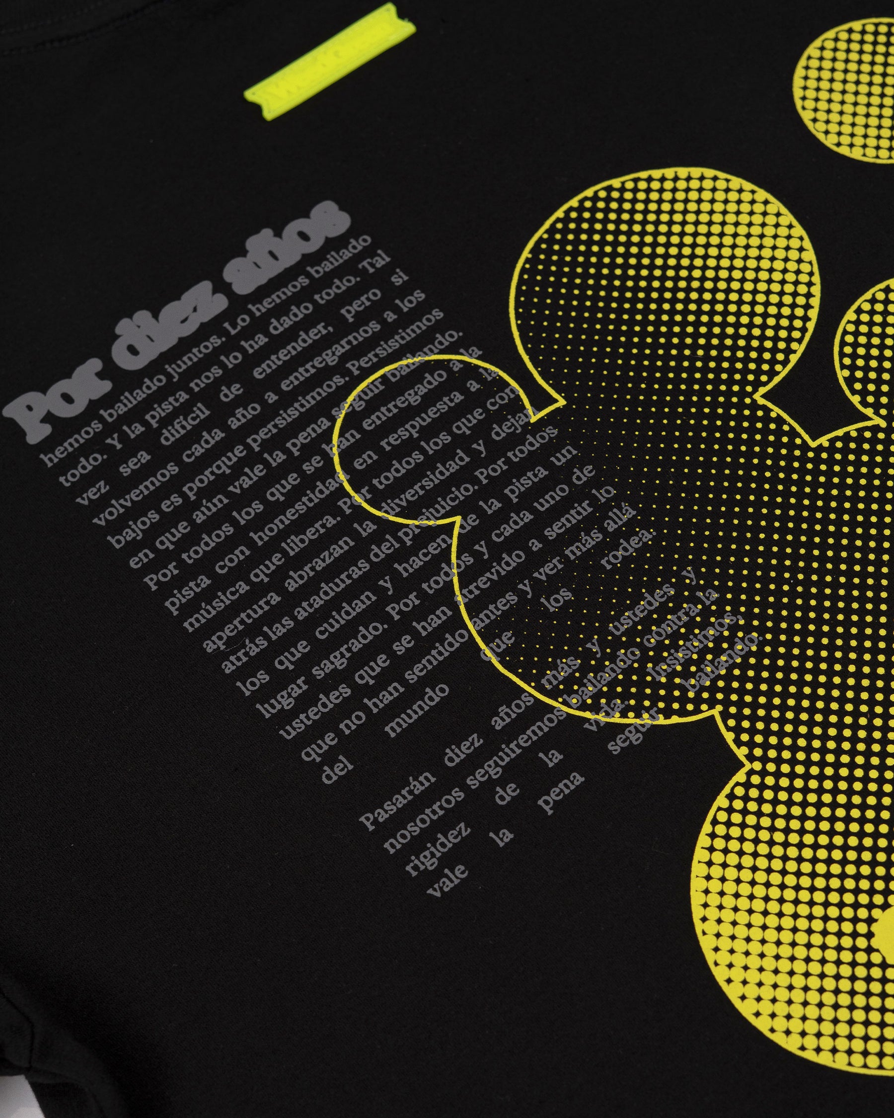 CAMISETA MANIFIESTO NEGRO