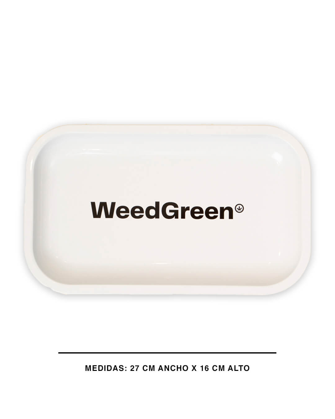 BANDEJA WEEDGREEN BLANCO GRANDE