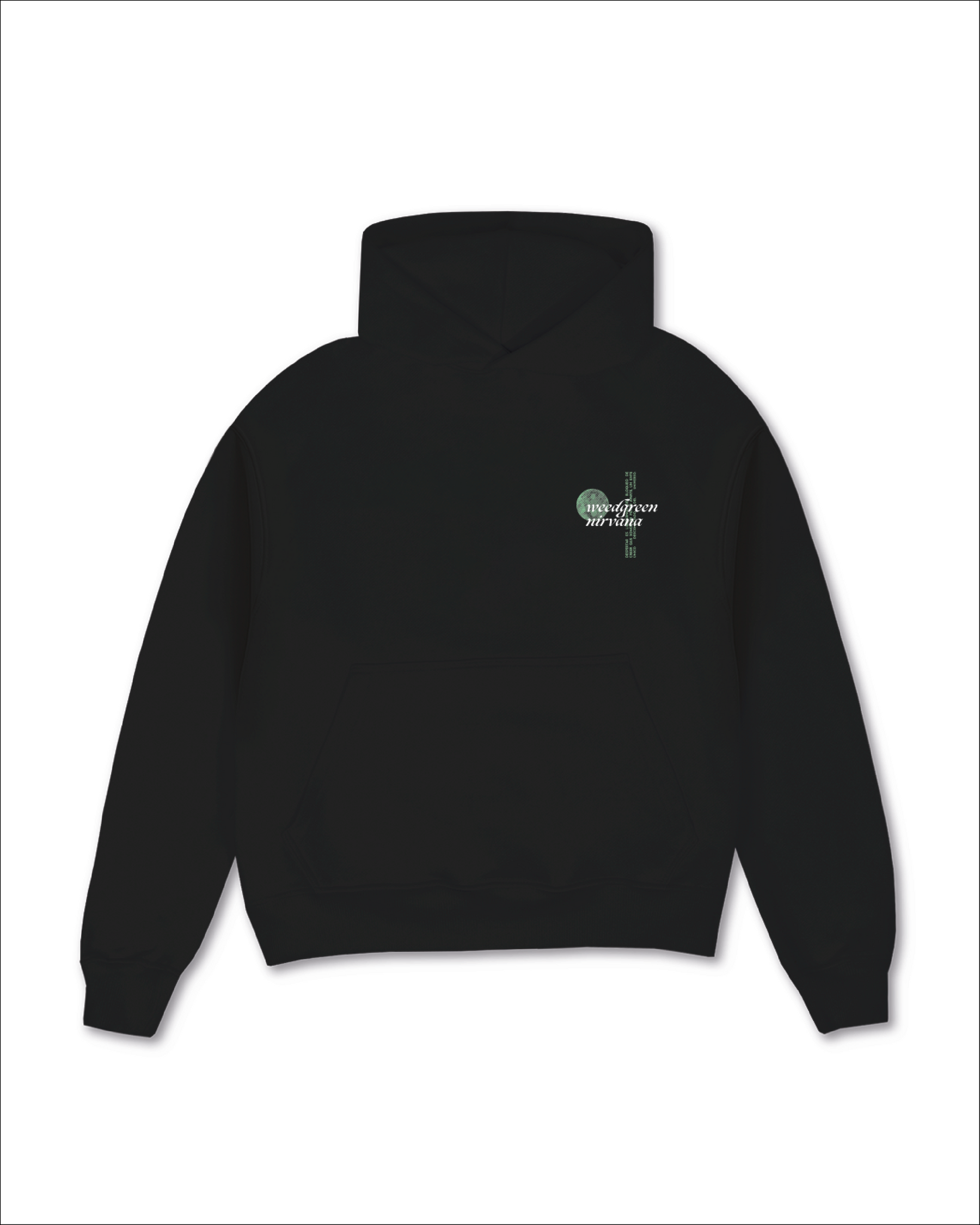 HOODIE BOTANIQUE NEGRO