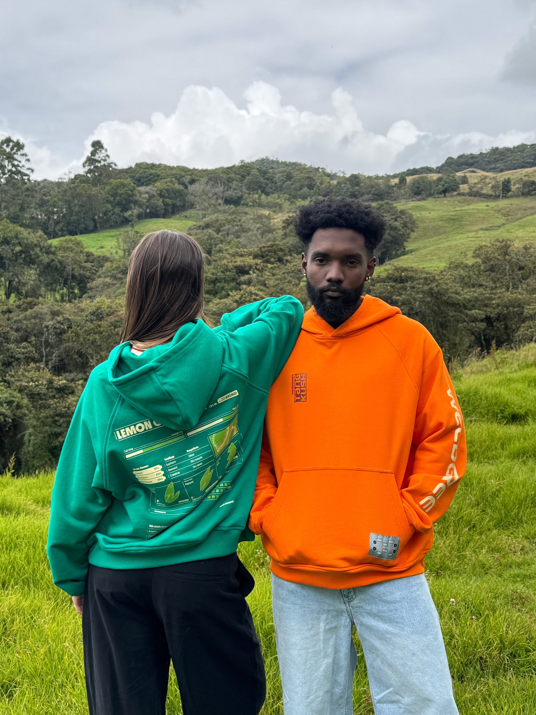 HOODIE LEMON GELATO VERDE