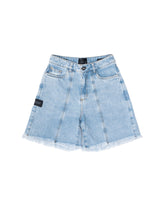 MOM SHORTS WEEDGREEN AZUL CLARO