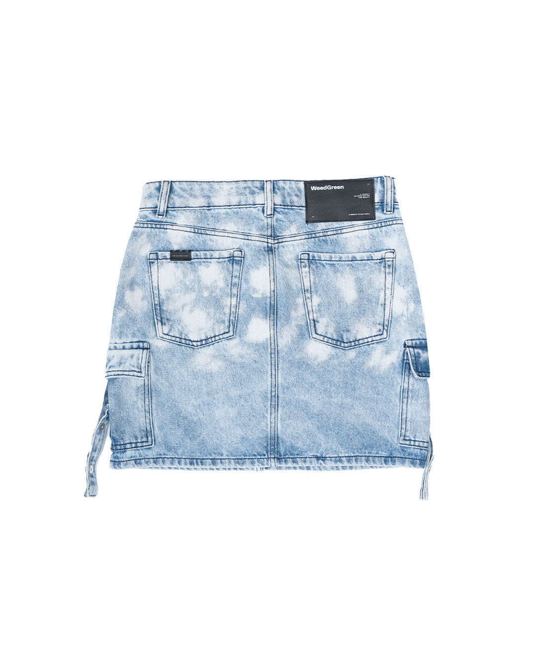 FALDA CARGO WEEDGREEN HIELO