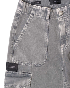 JEAN CARGO MUJER 1111 GRIS