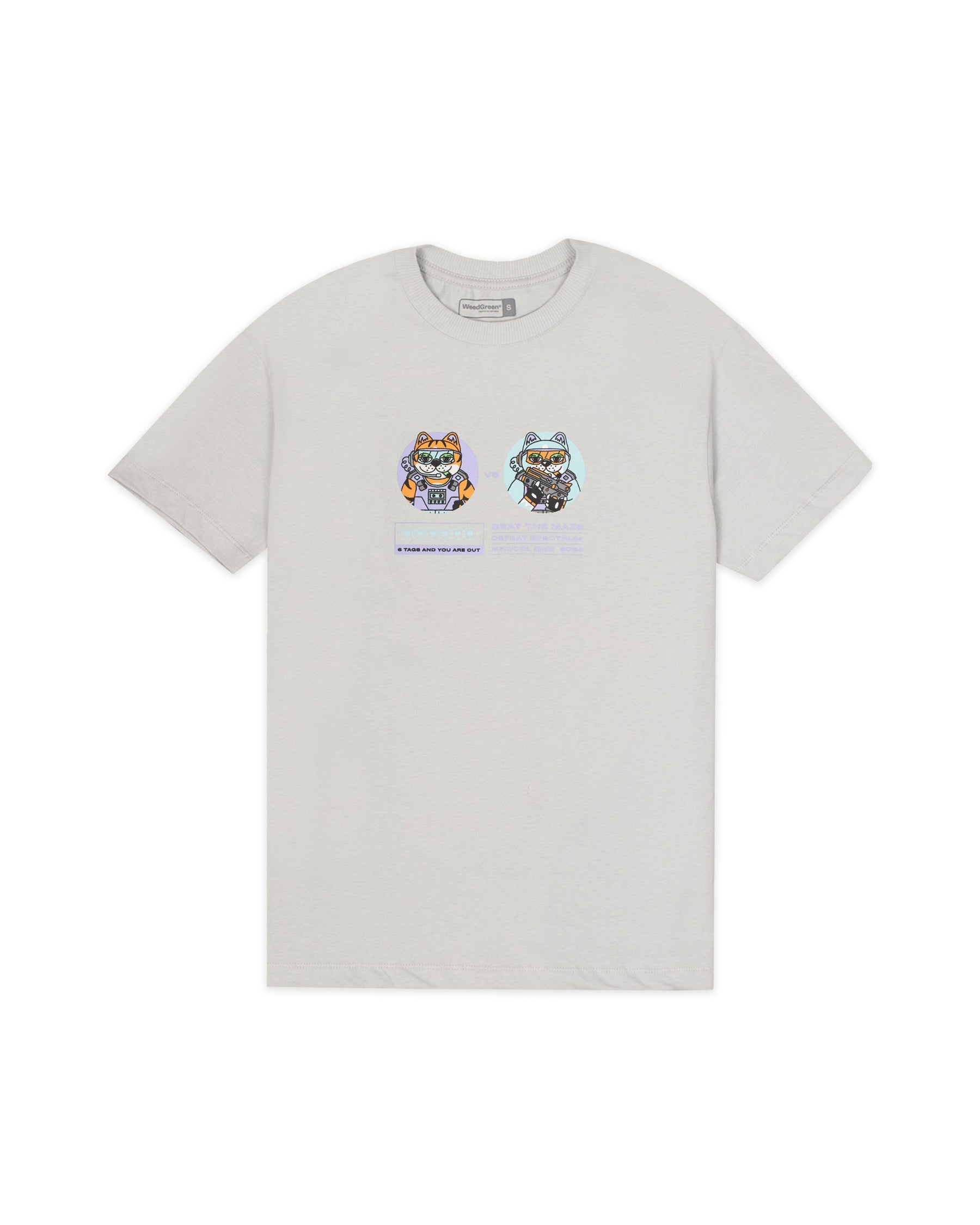 CAMISETA LAZER TAG GRIS