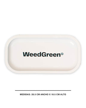 Bandeja weedgreen blanco
