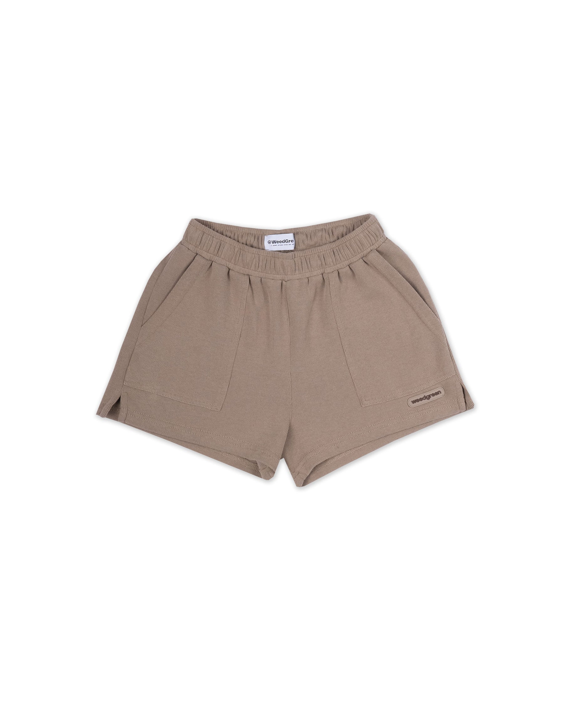 SHORT RECTO COMFY CAFÉ CLARO