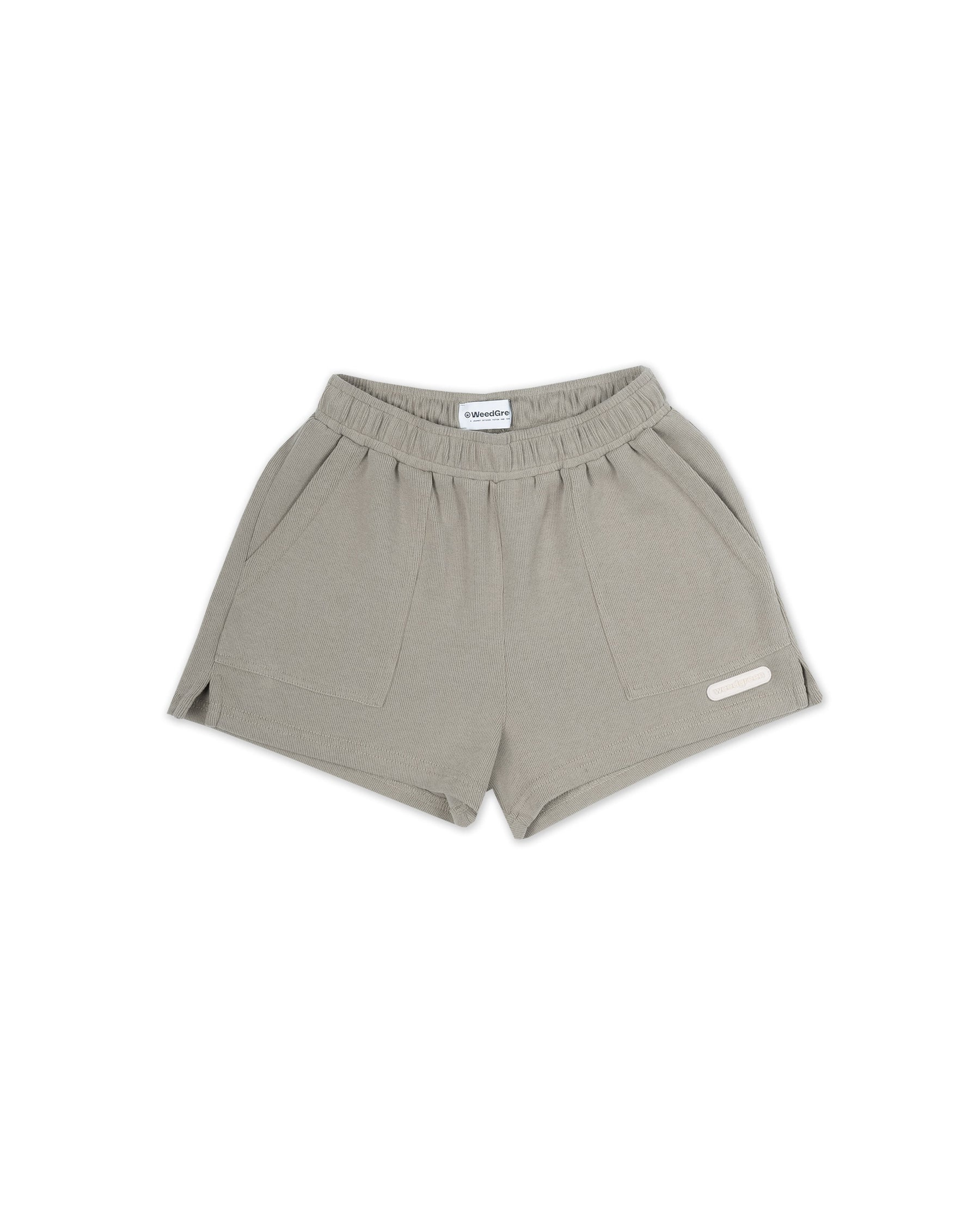 SHORT RECTO COMFY VERDE CLARO