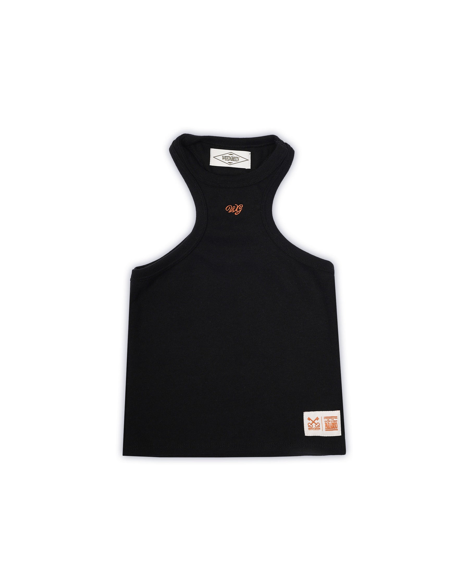 TANK TOP WEEDGREEN NEGRO