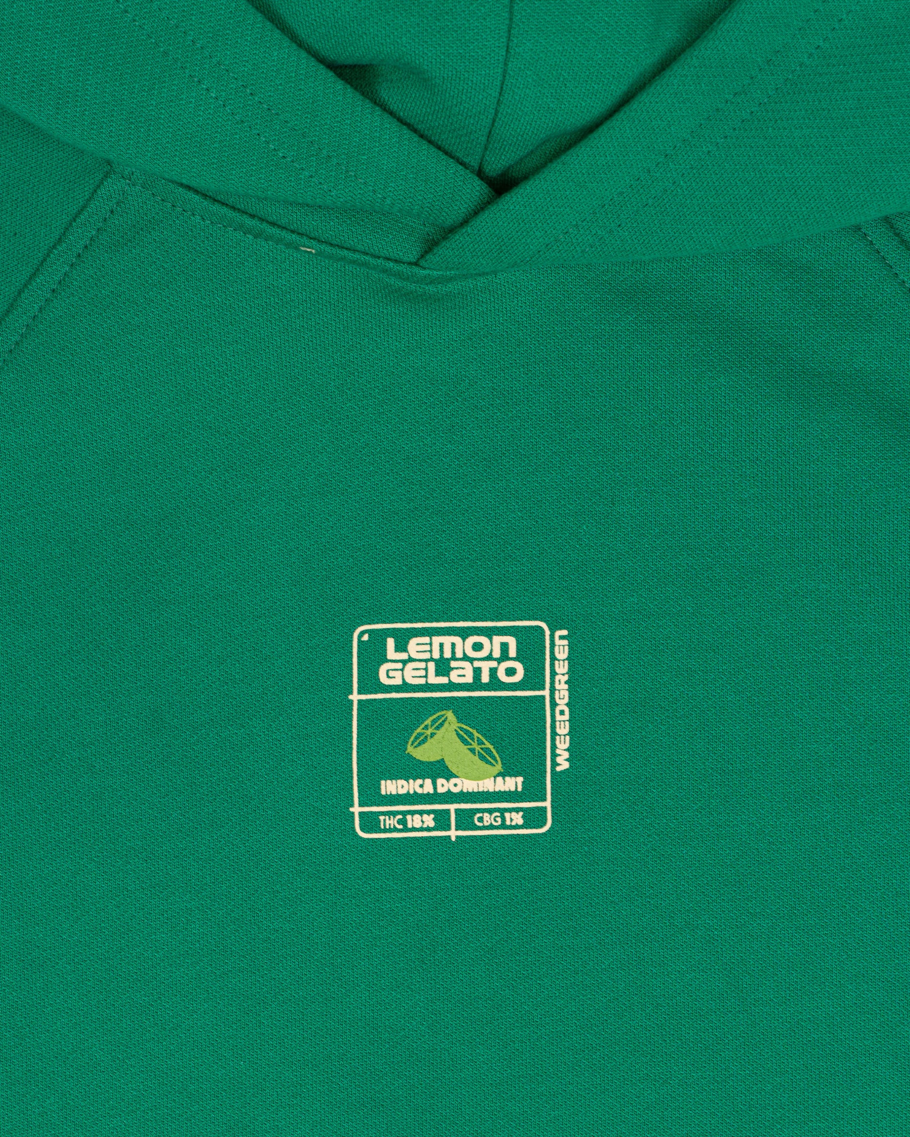 HOODIE LEMON GELATO VERDE