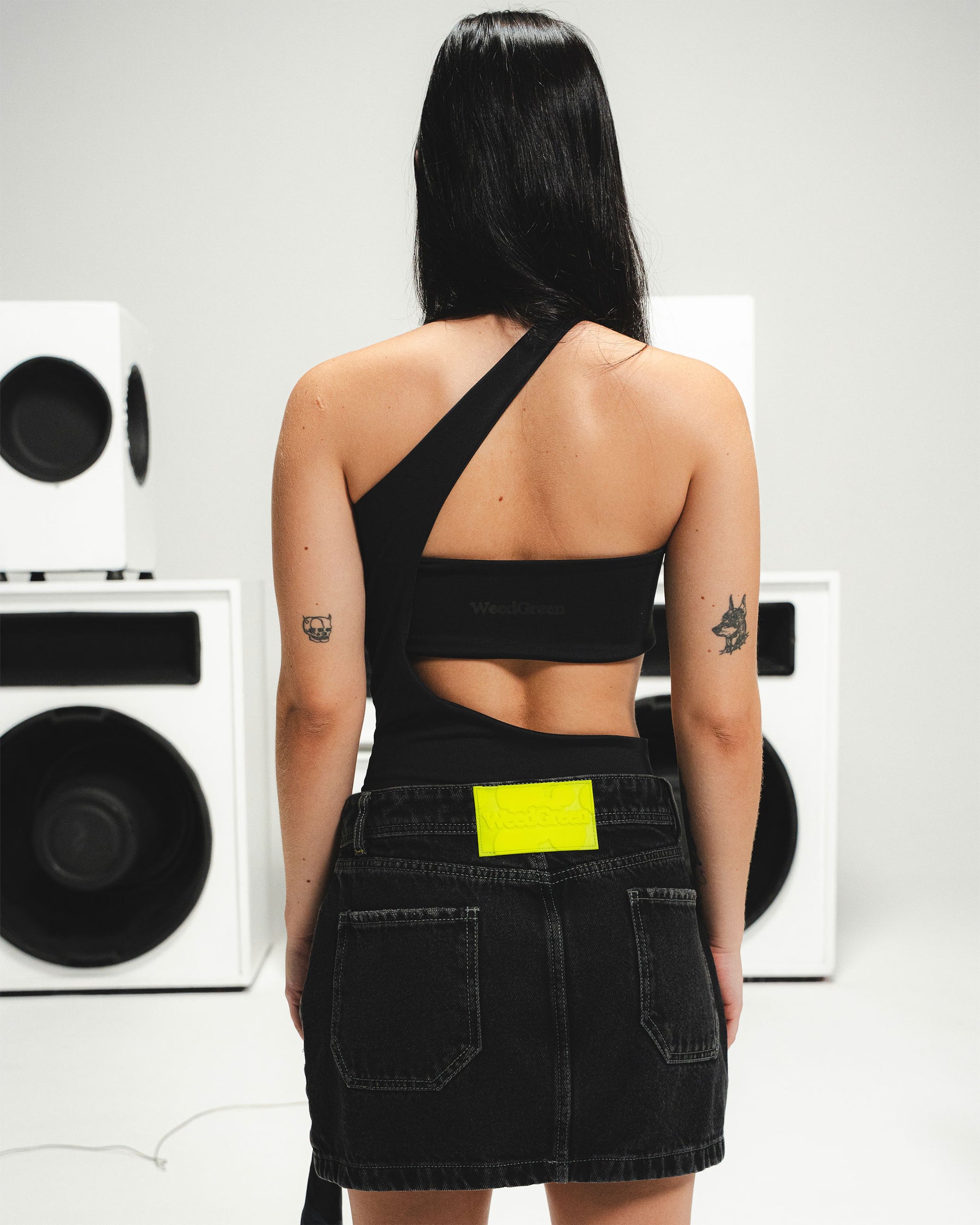 BODY SUIT HALO NEGRO