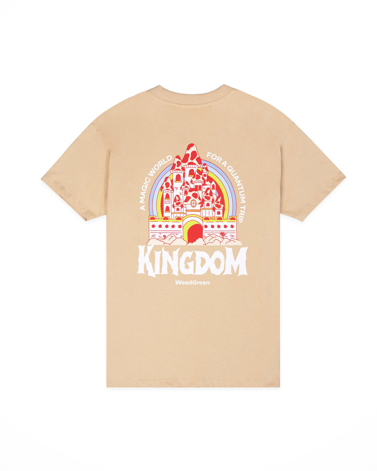 Camiseta Kingdom mostaza