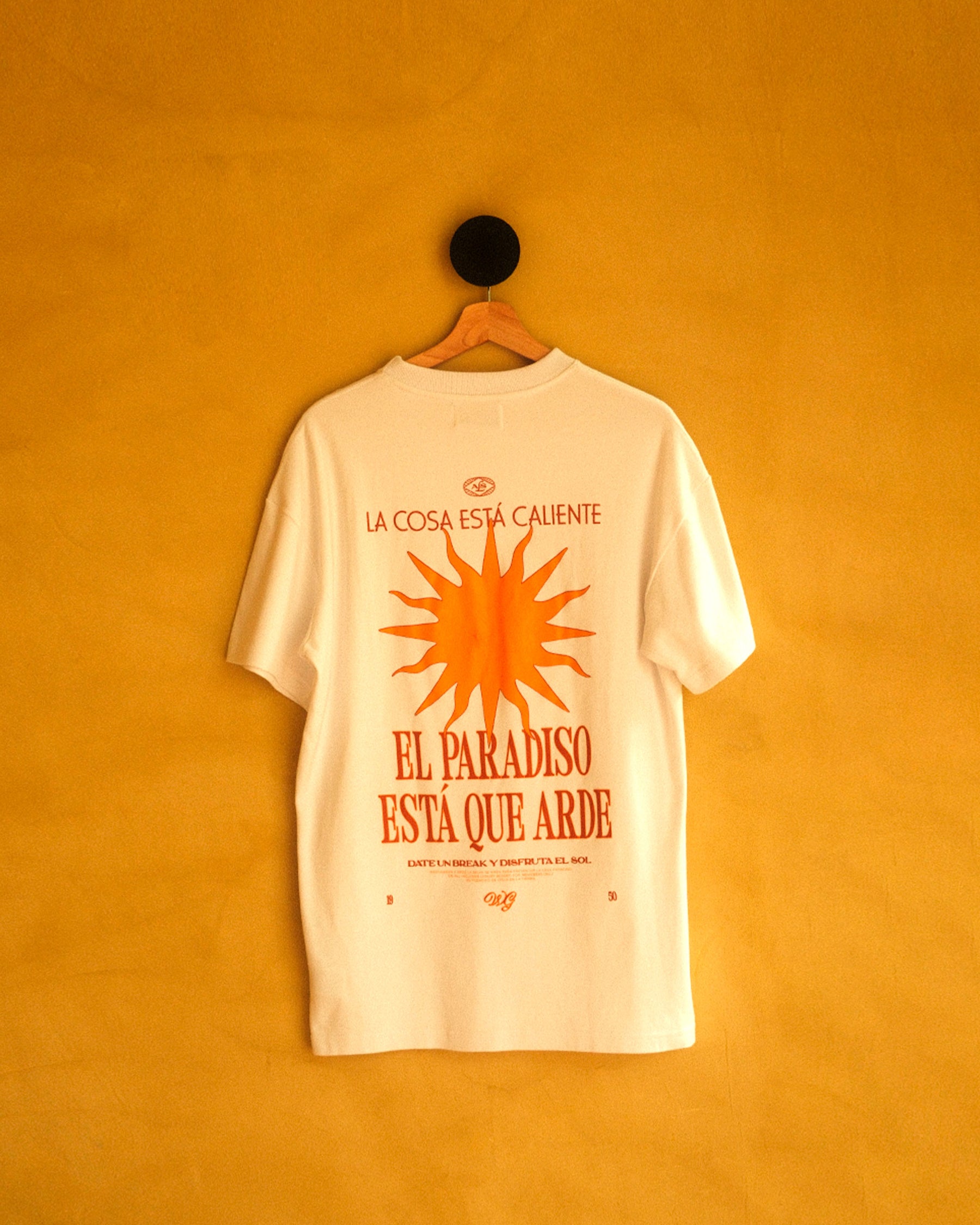 CAMISETA CASA PARADISO BLANCO
