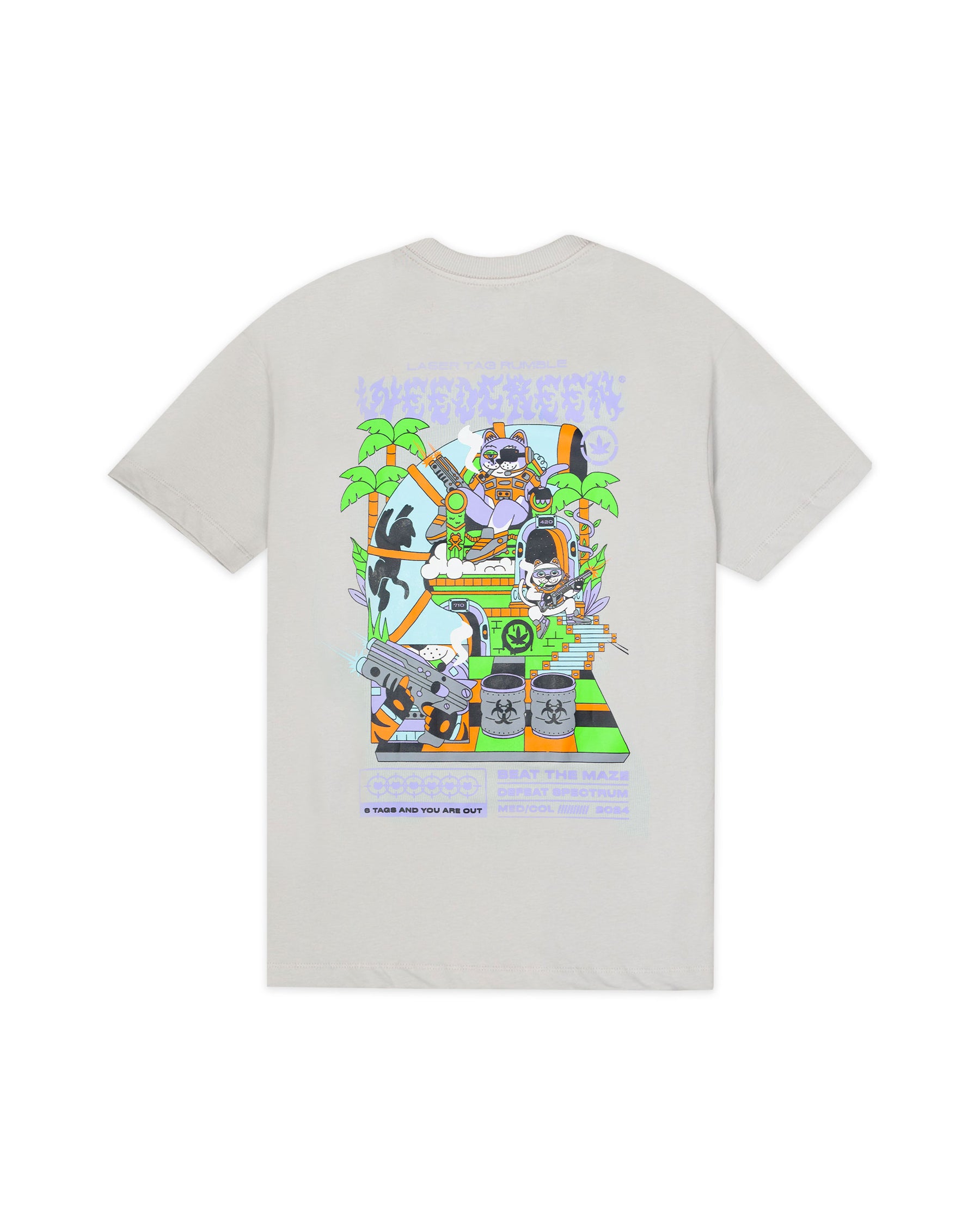 CAMISETA LAZER TAG COSMOS GRIS