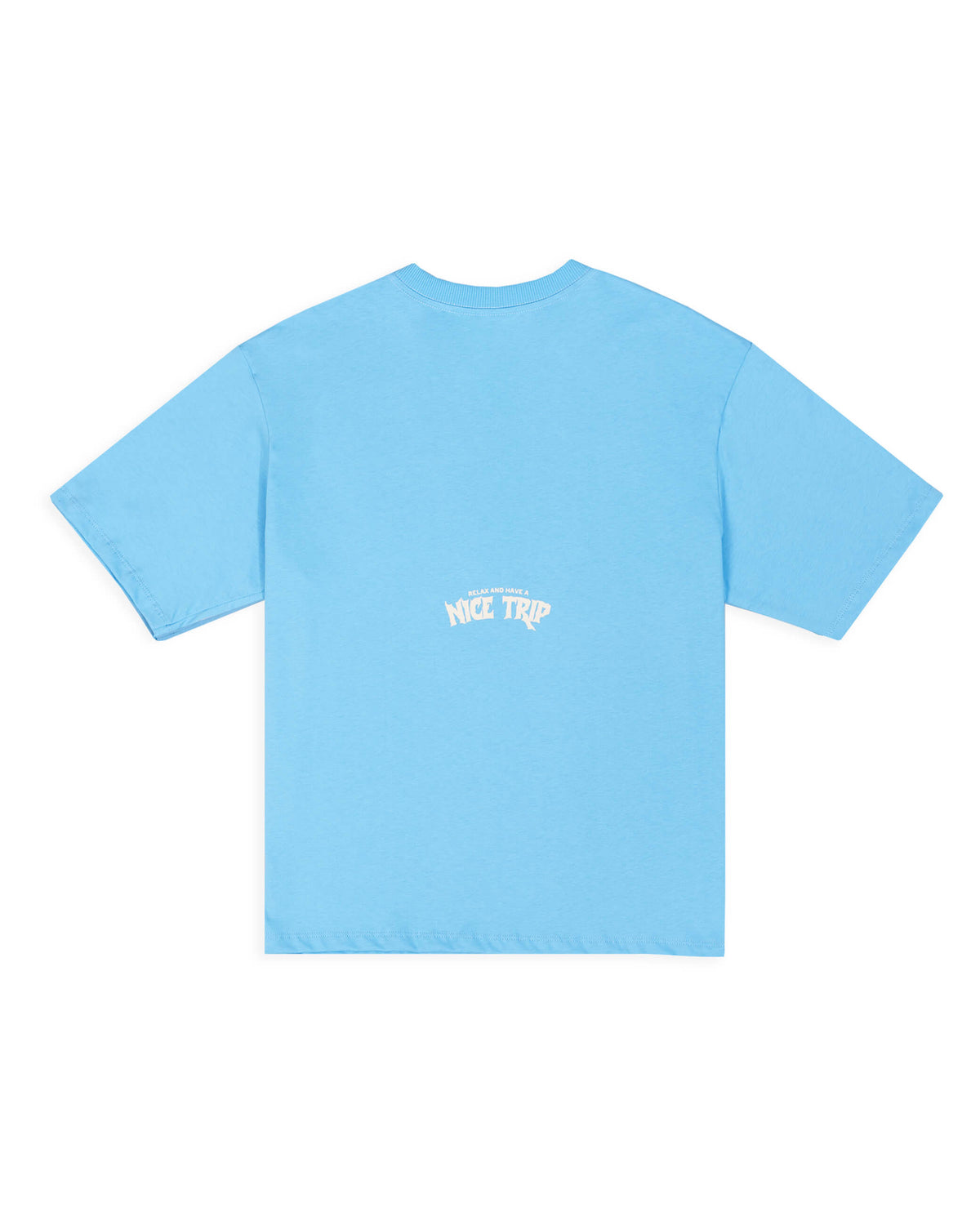 Camiseta box overized pathfinder azul