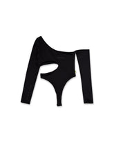 BODY ONE SHOULDER NEGRO