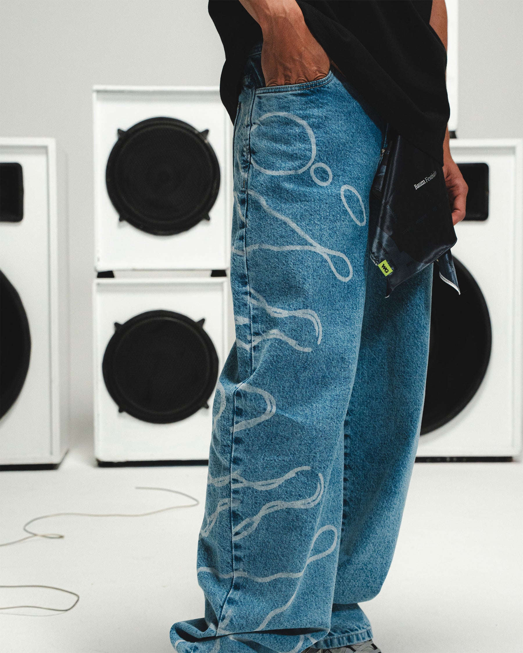 BAGGY JEANS LASSER HOMBRE HIELO