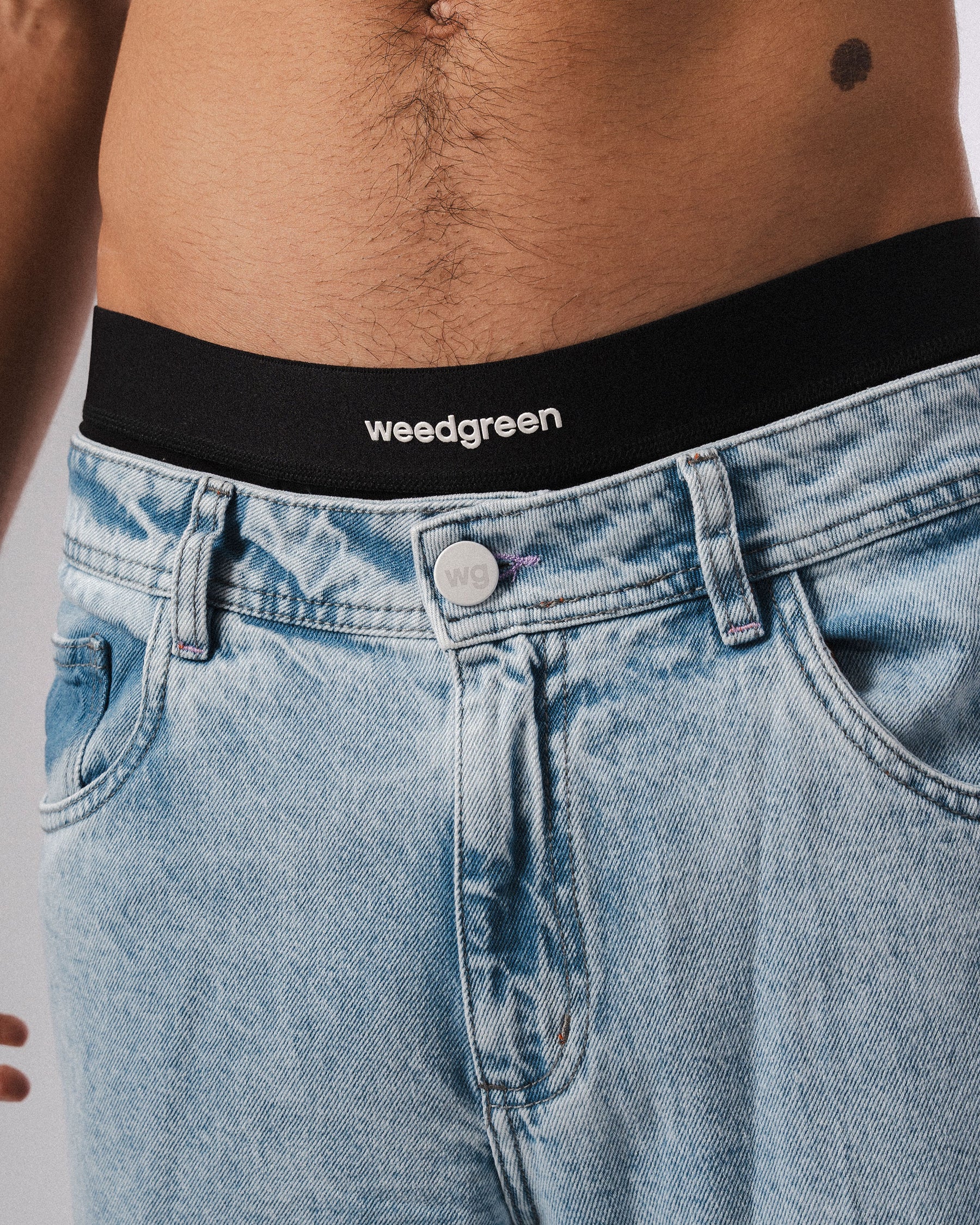 CARGO JEAN MEN WEEDGREEN DEGRADE