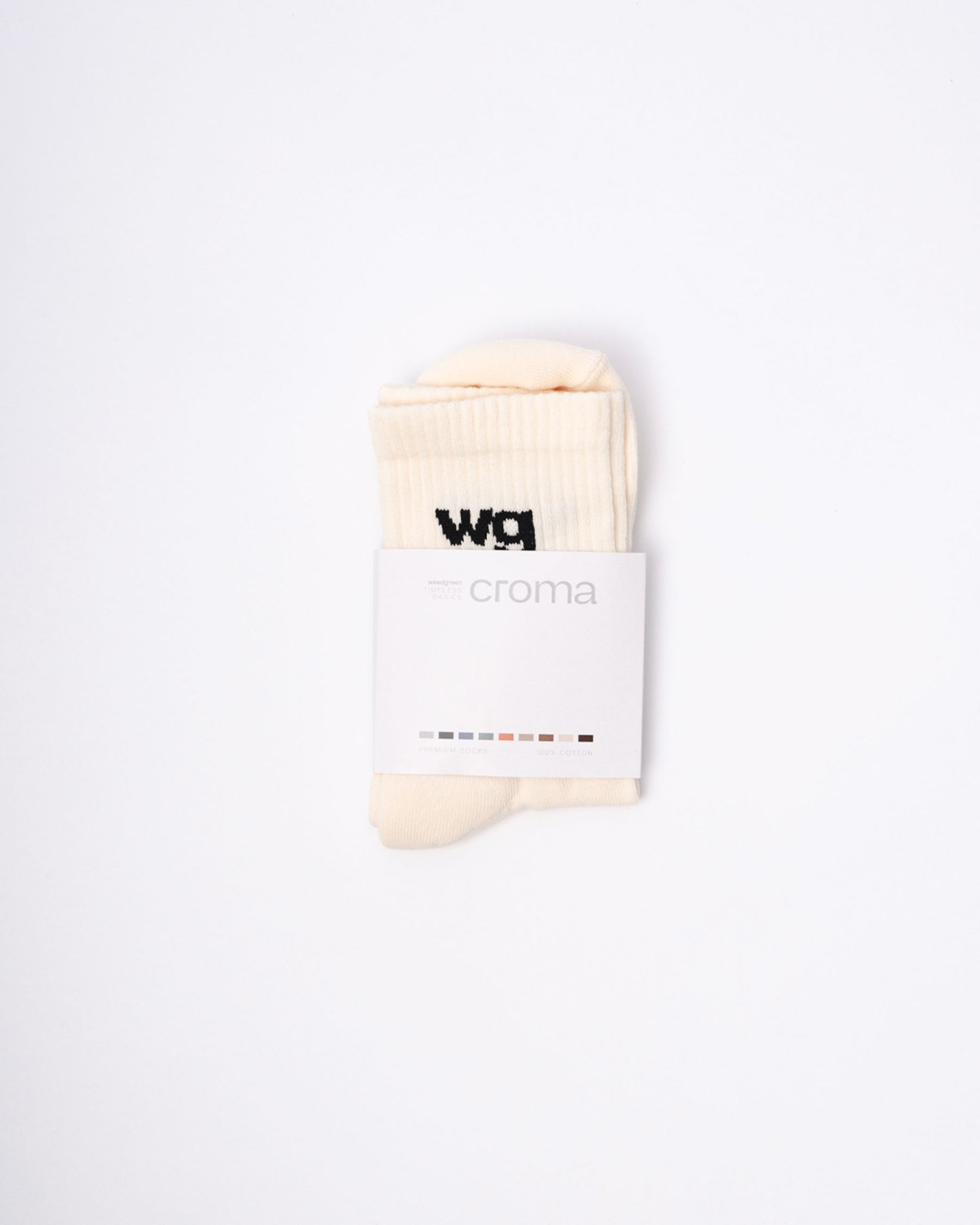 medias LOGO BEIGE
