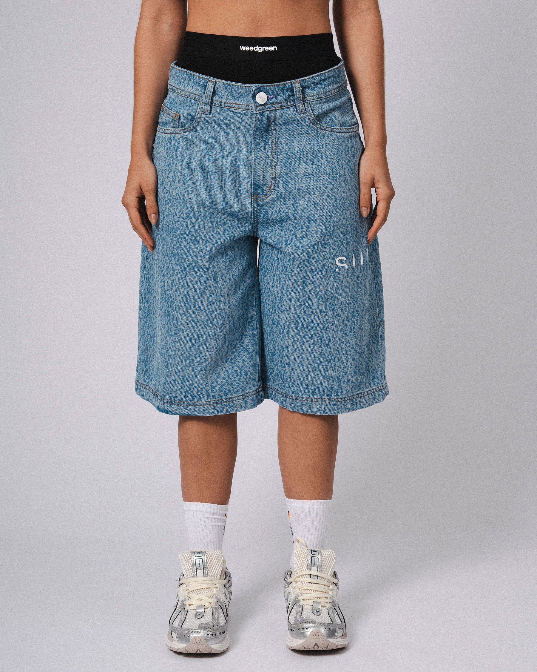 BAGGY SHORTS WEEDGREEN DEGRADE