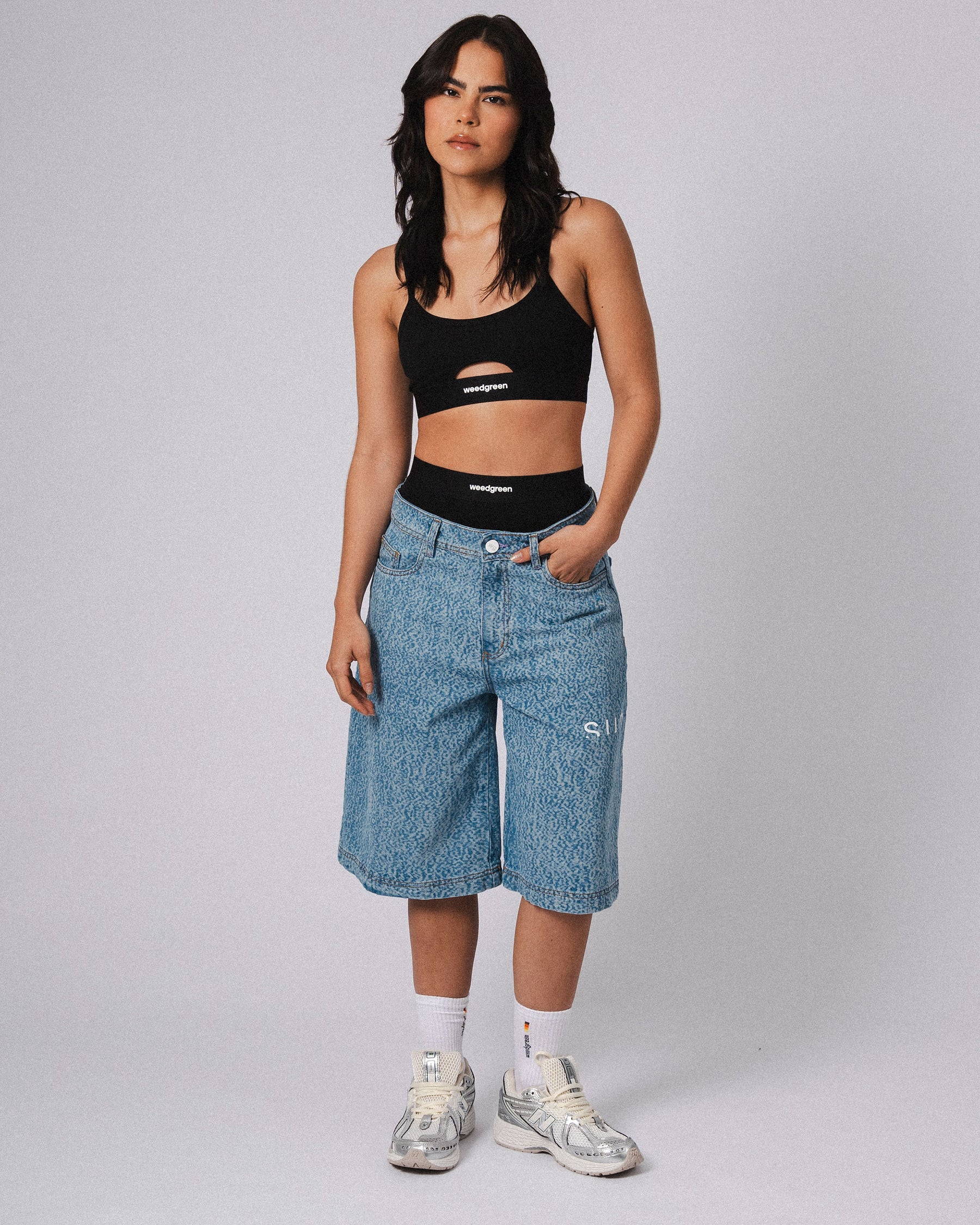 BAGGY SHORTS WEEDGREEN DEGRADE