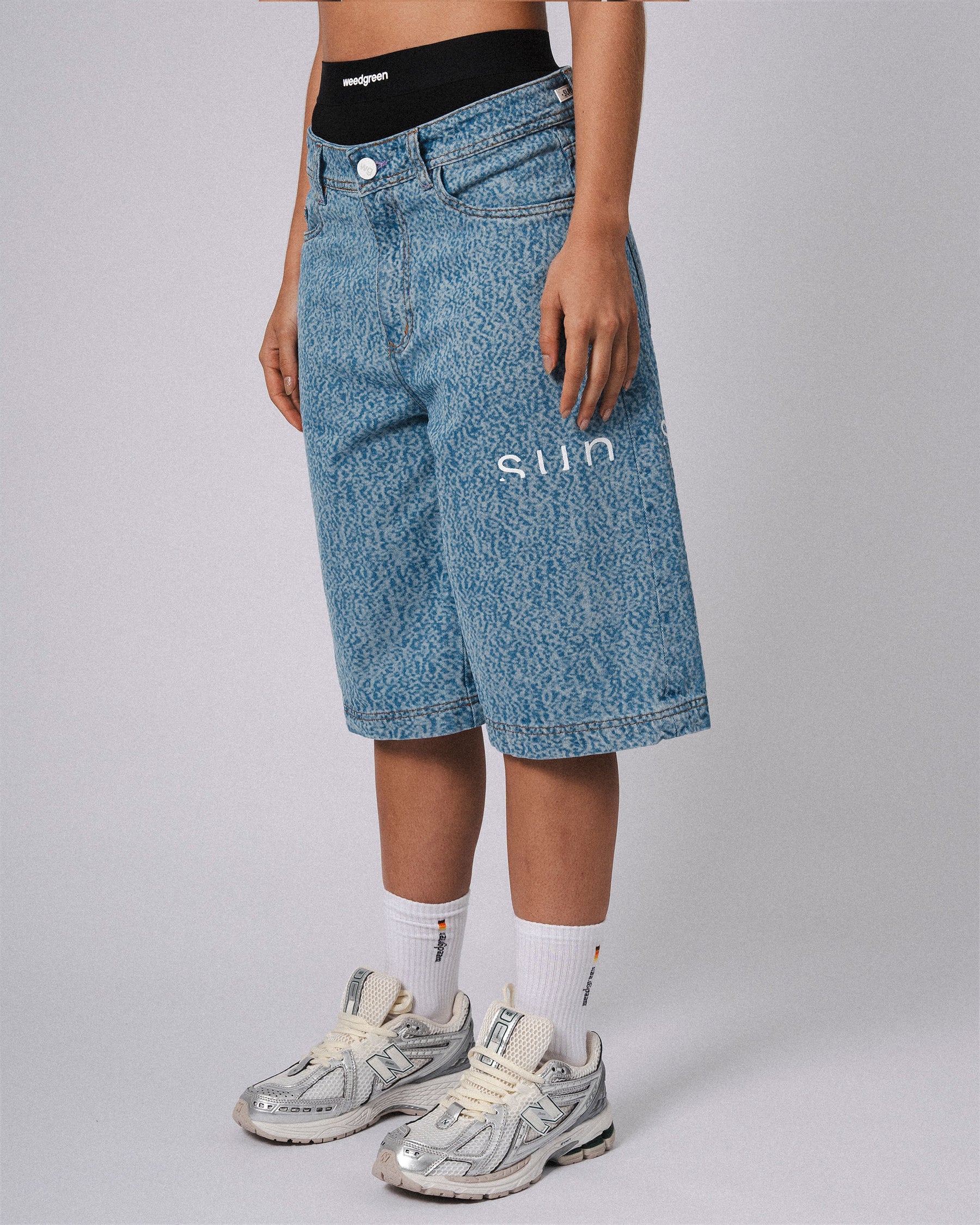 BAGGY SHORTS WEEDGREEN DEGRADE