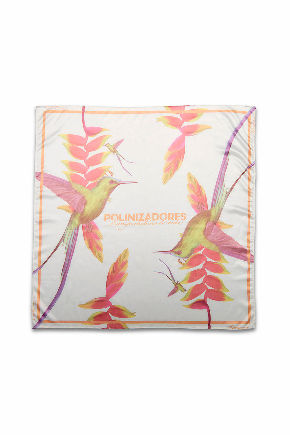 PAÑOLETA ART COLIBRI SUBLIMADA