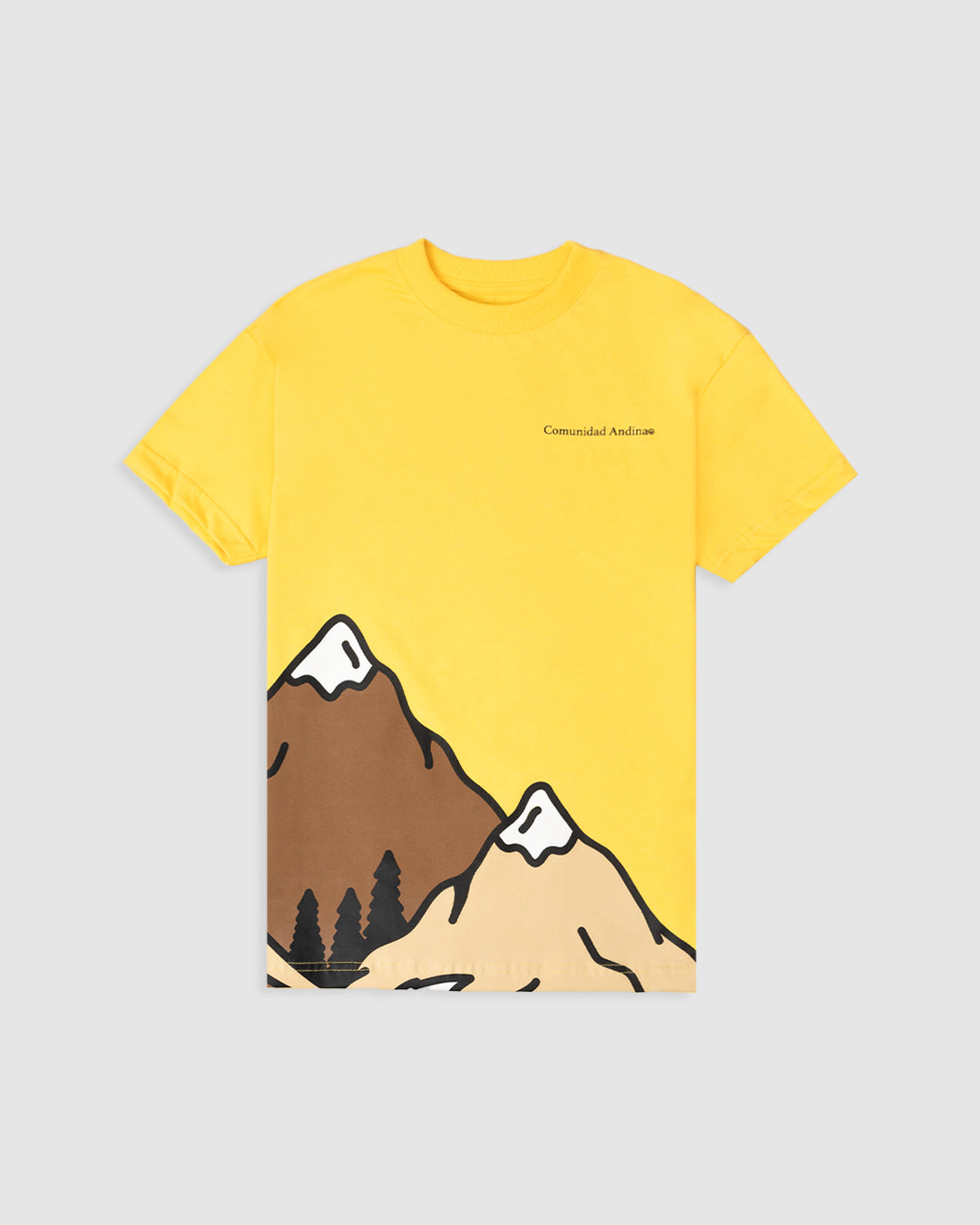 Camiseta andes amarillo