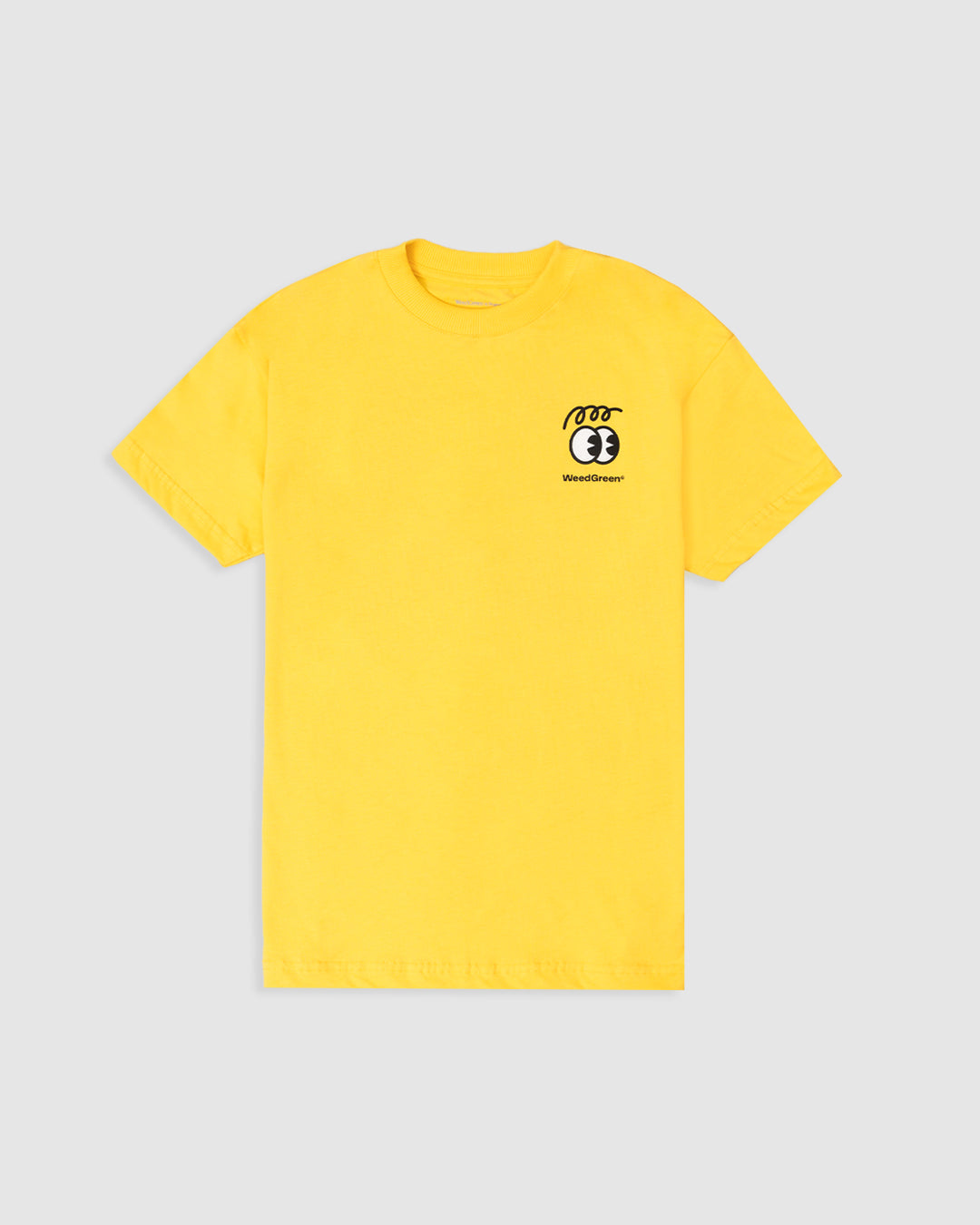 Camiseta poms weedgreen amarillo