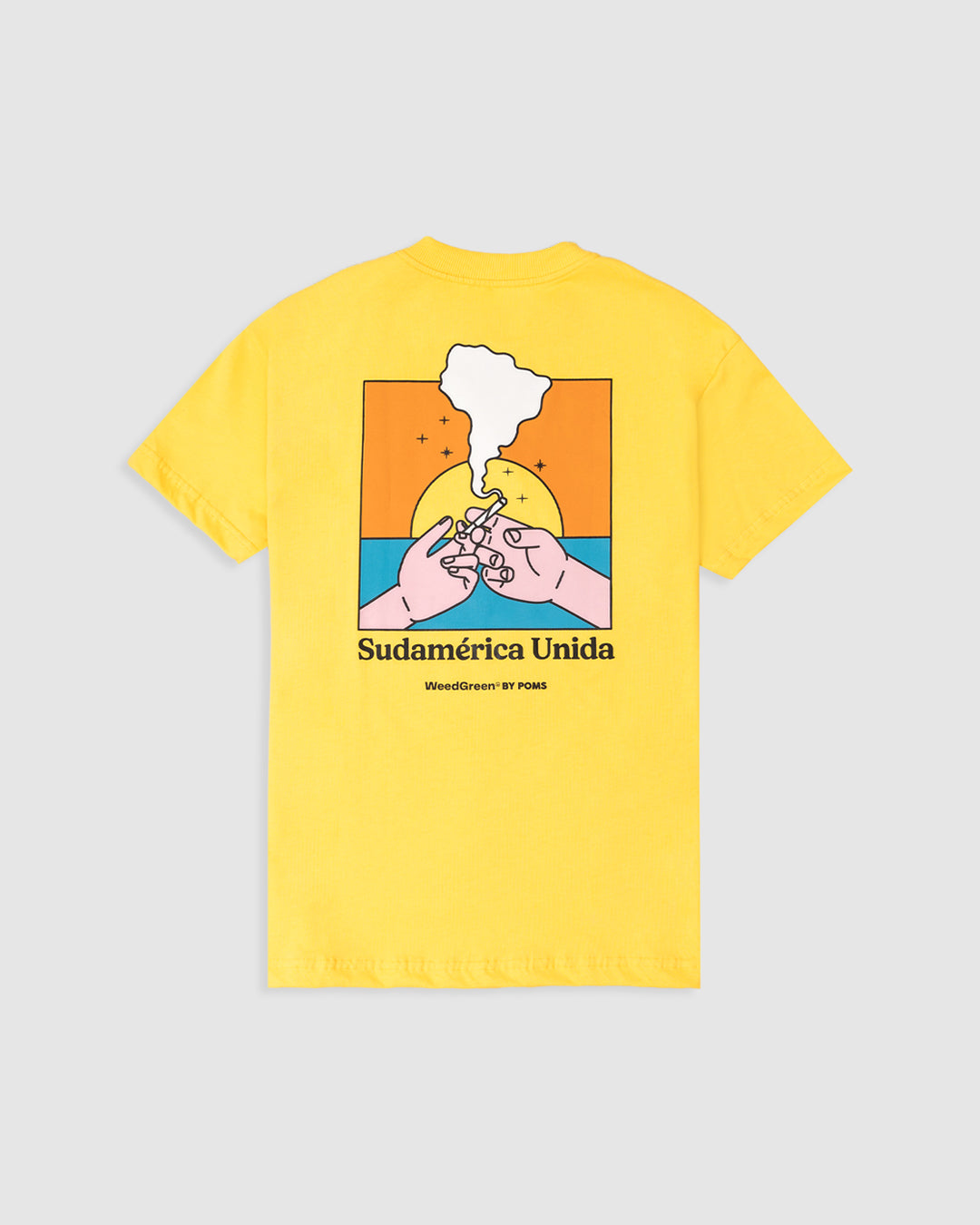 Camiseta sudamerica amarillo