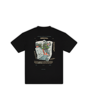 CAMISETA PIEDRA CHRYSOCOLLA NEGRO