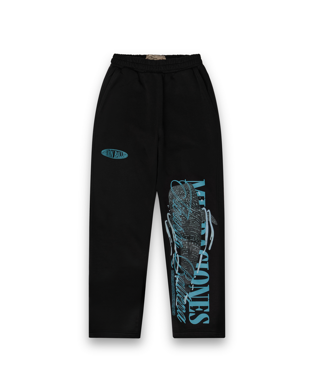 JOGGER RECTO TIBURON NEGRO