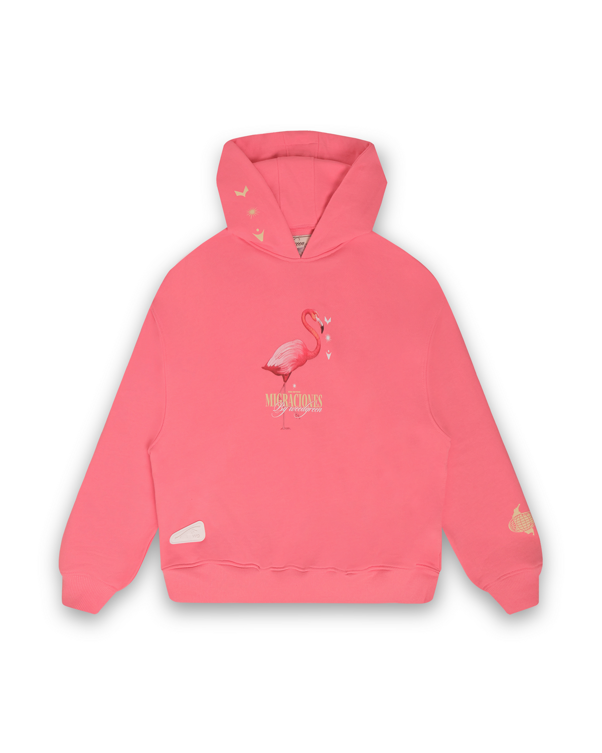 HOODIE BOX FLAMENCO ROSADO